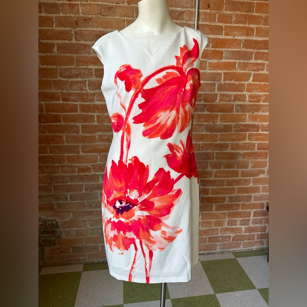 Lauren Ralph Lauren nwt floral sheath dress sz 6